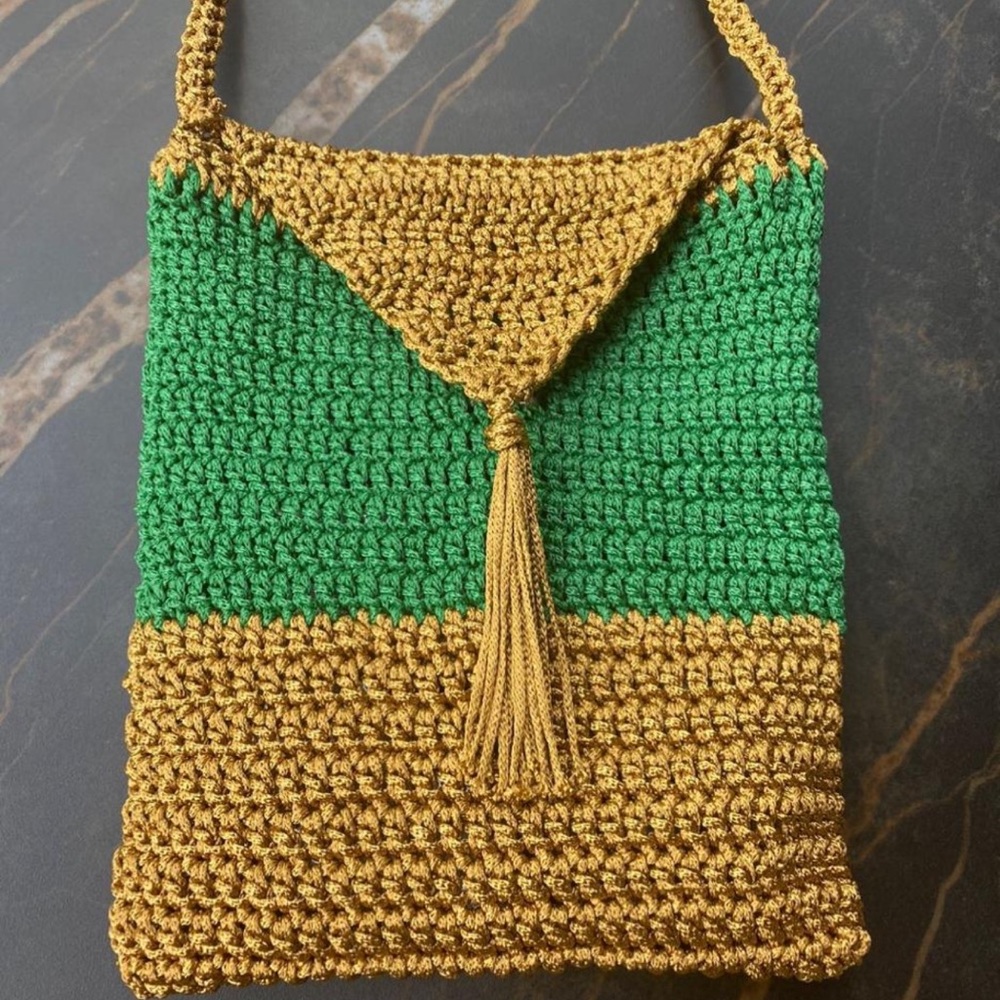 Handmade crossbody bag